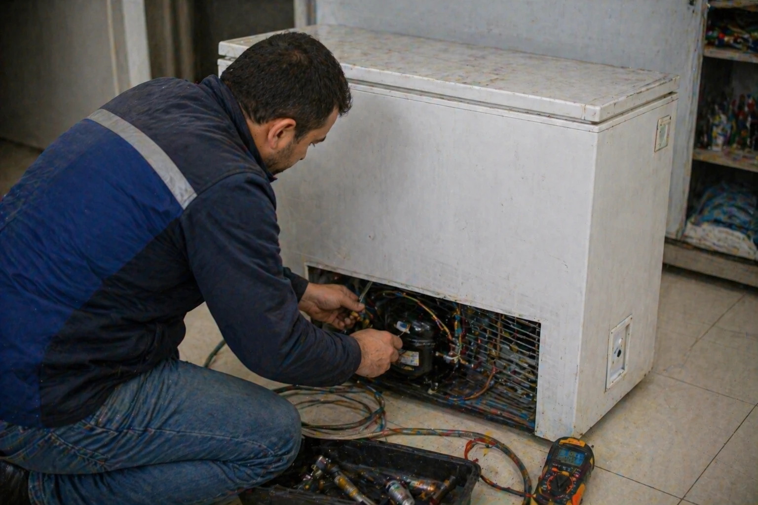 derin dondurucu servisi